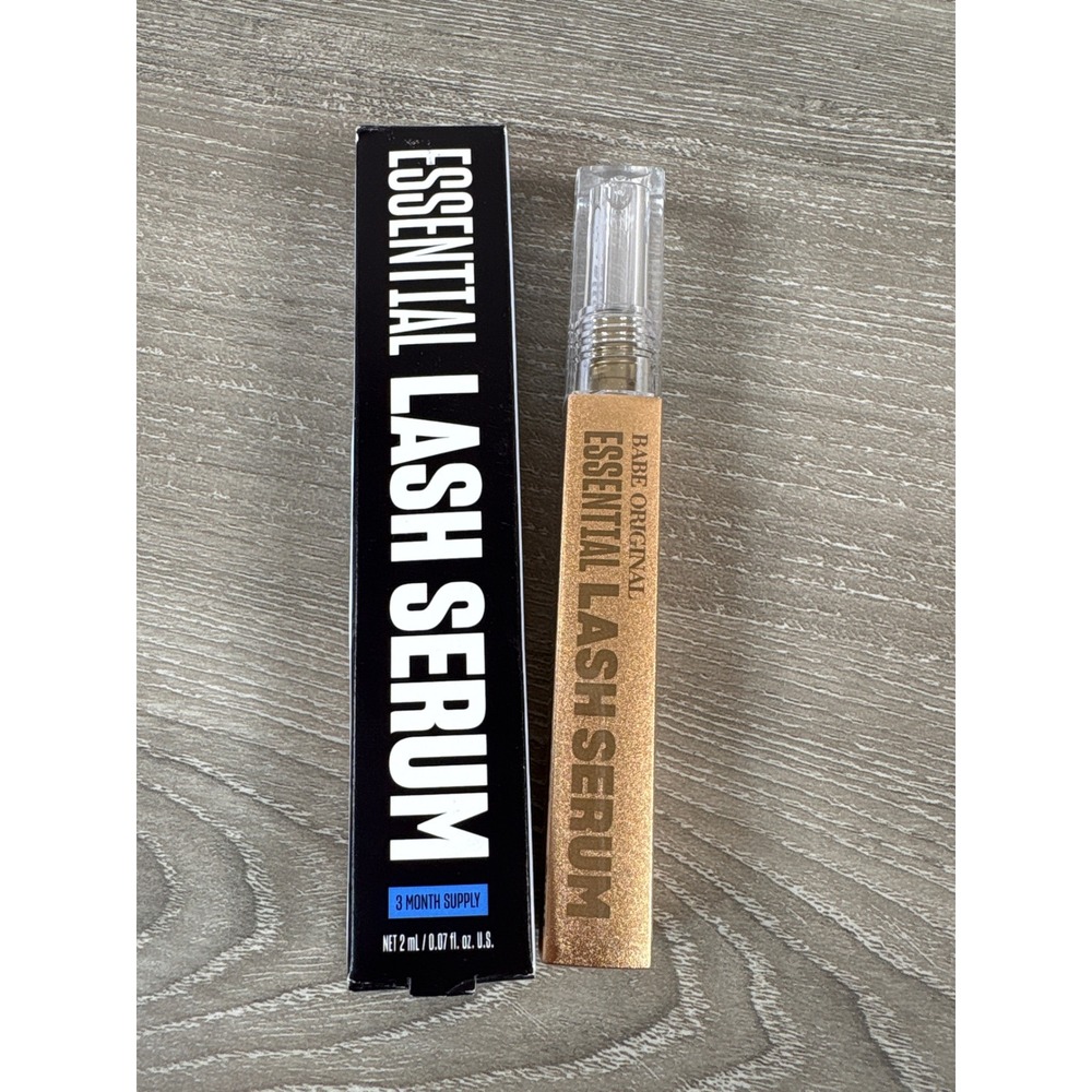 Babe Original Essential Lash Serum 2ml 0.07 fl oz 3 Month Supply Lash Enhancer